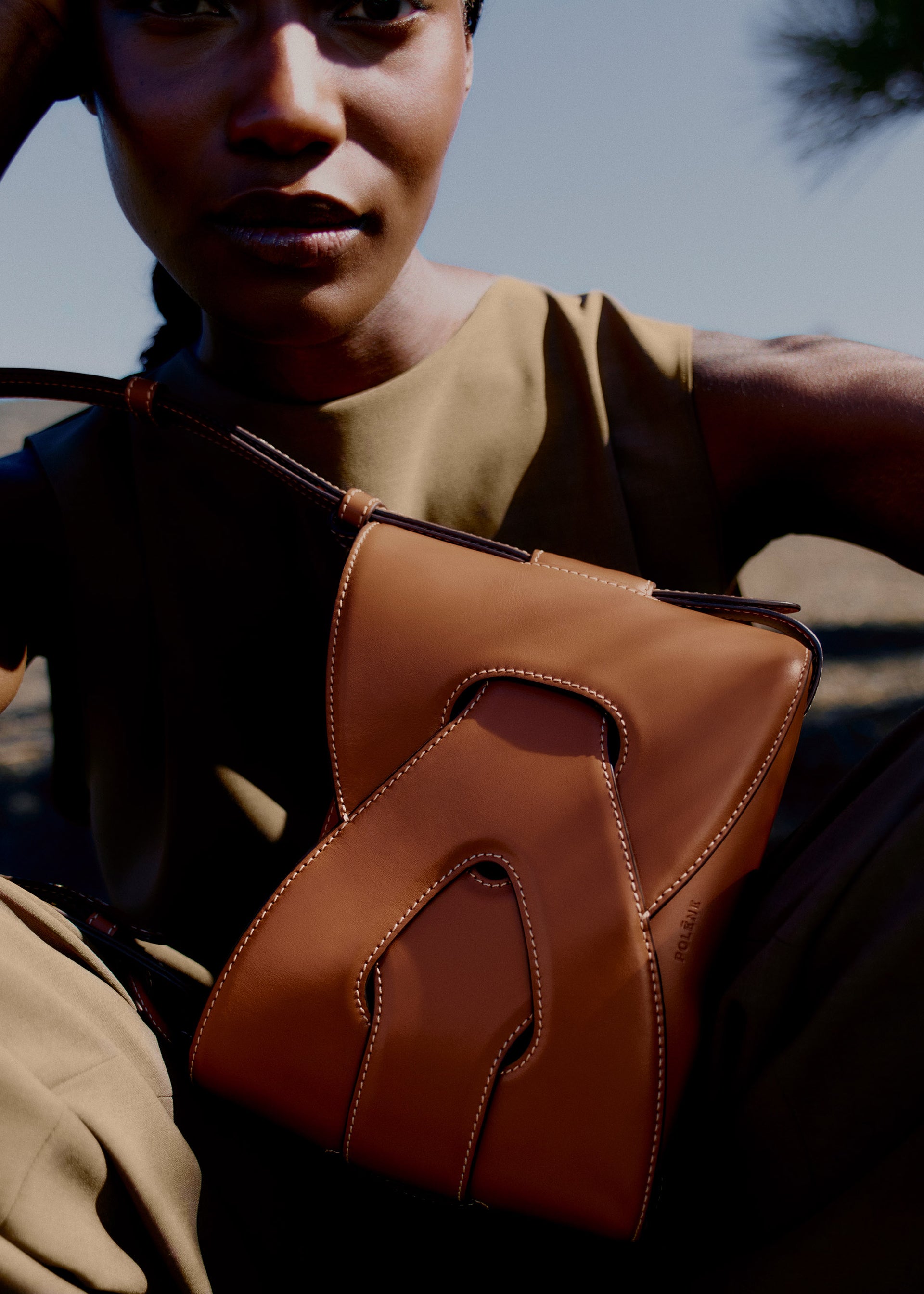 Nodde - Cognac Glattes Leder