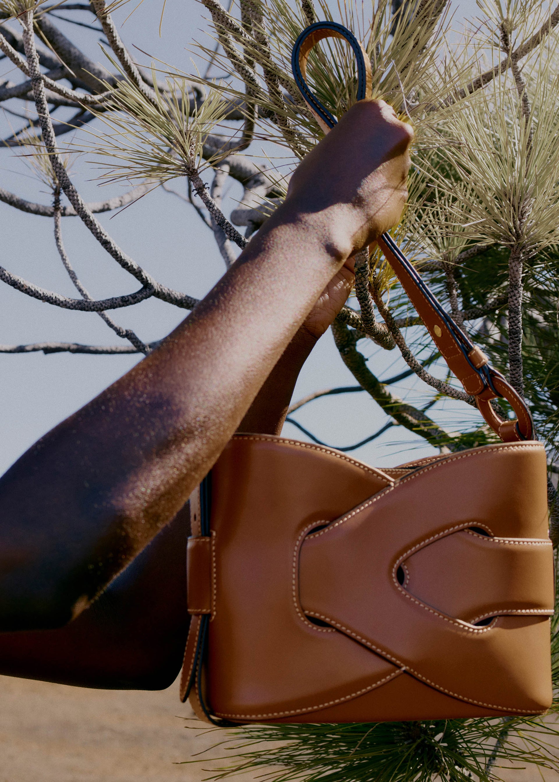 Nodde - Cognac Glattes Leder
