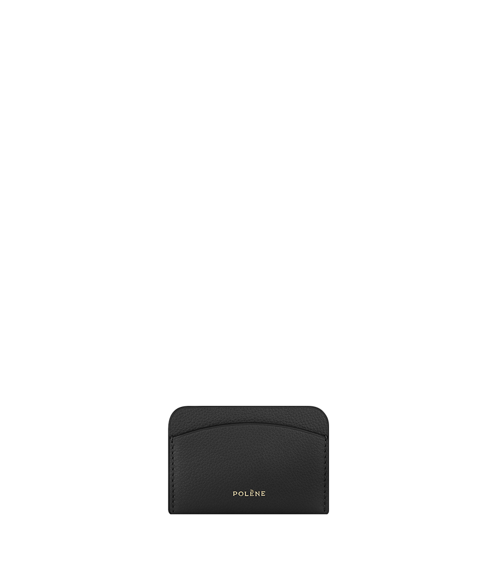 Card holder - Schwarz - Textured Leather