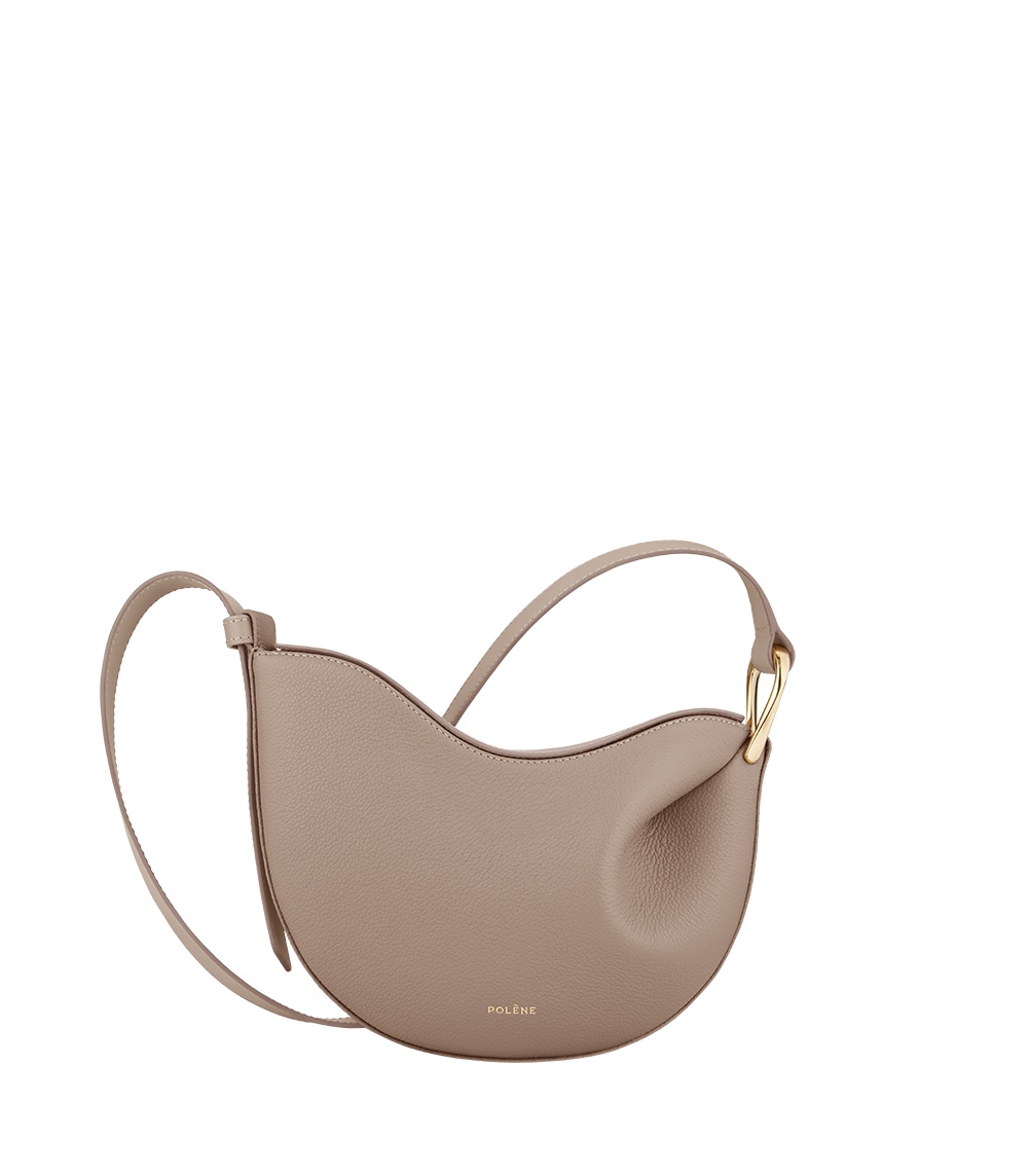 Tonca - Taupe genarbtes Leder