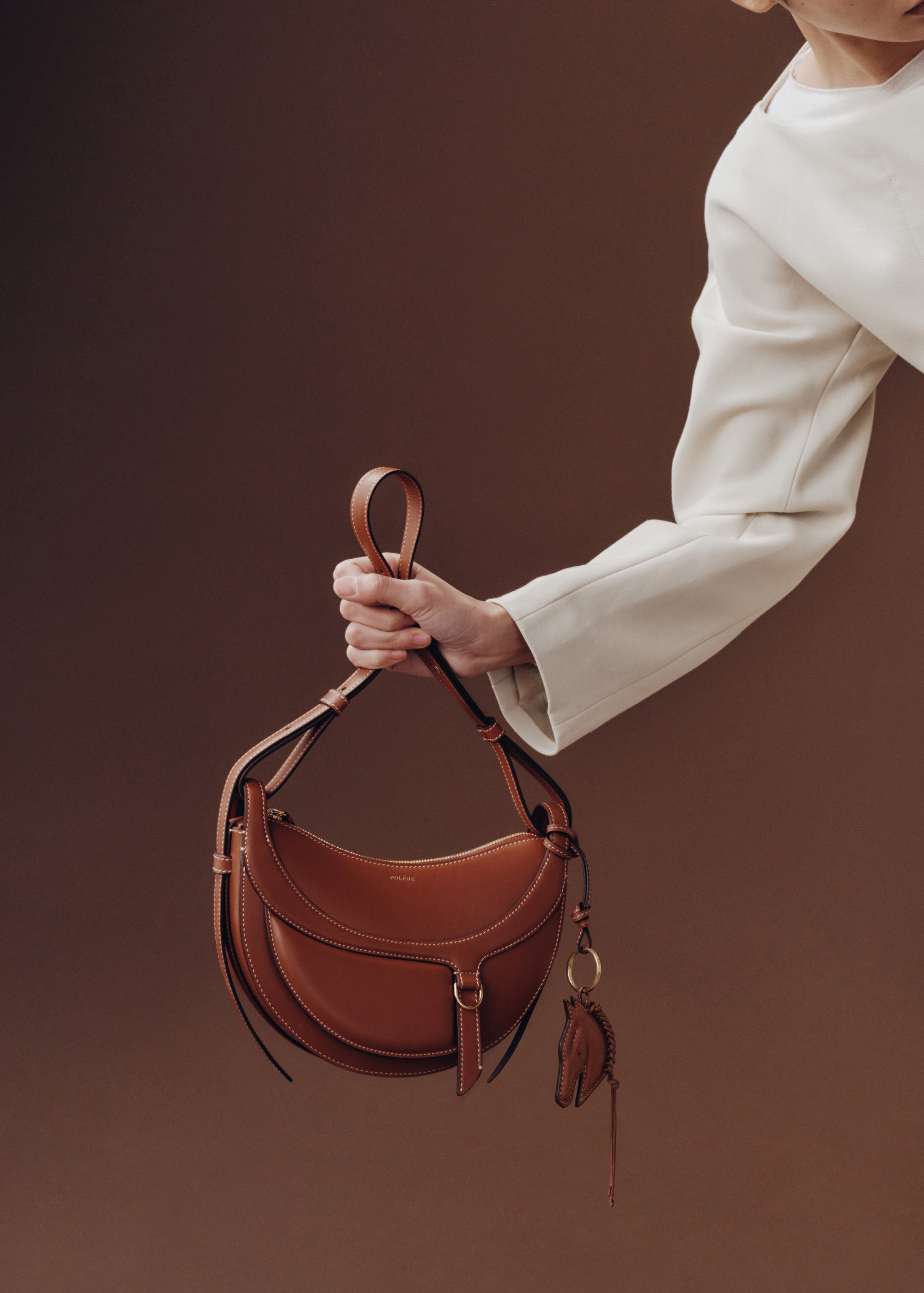Polène I Taschen - Numéro Dix - Galop Cognac – Polène DE