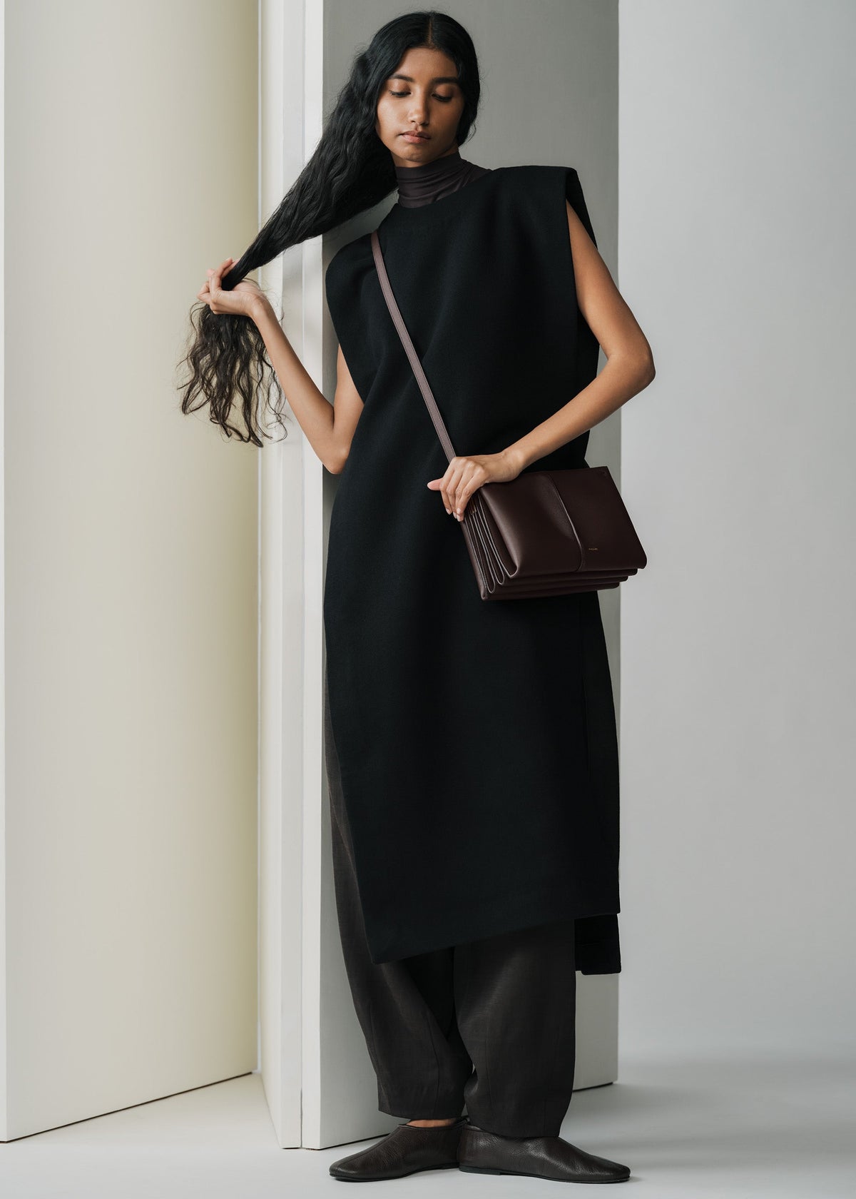 Boky - Ebenholz Genarbtes Leder