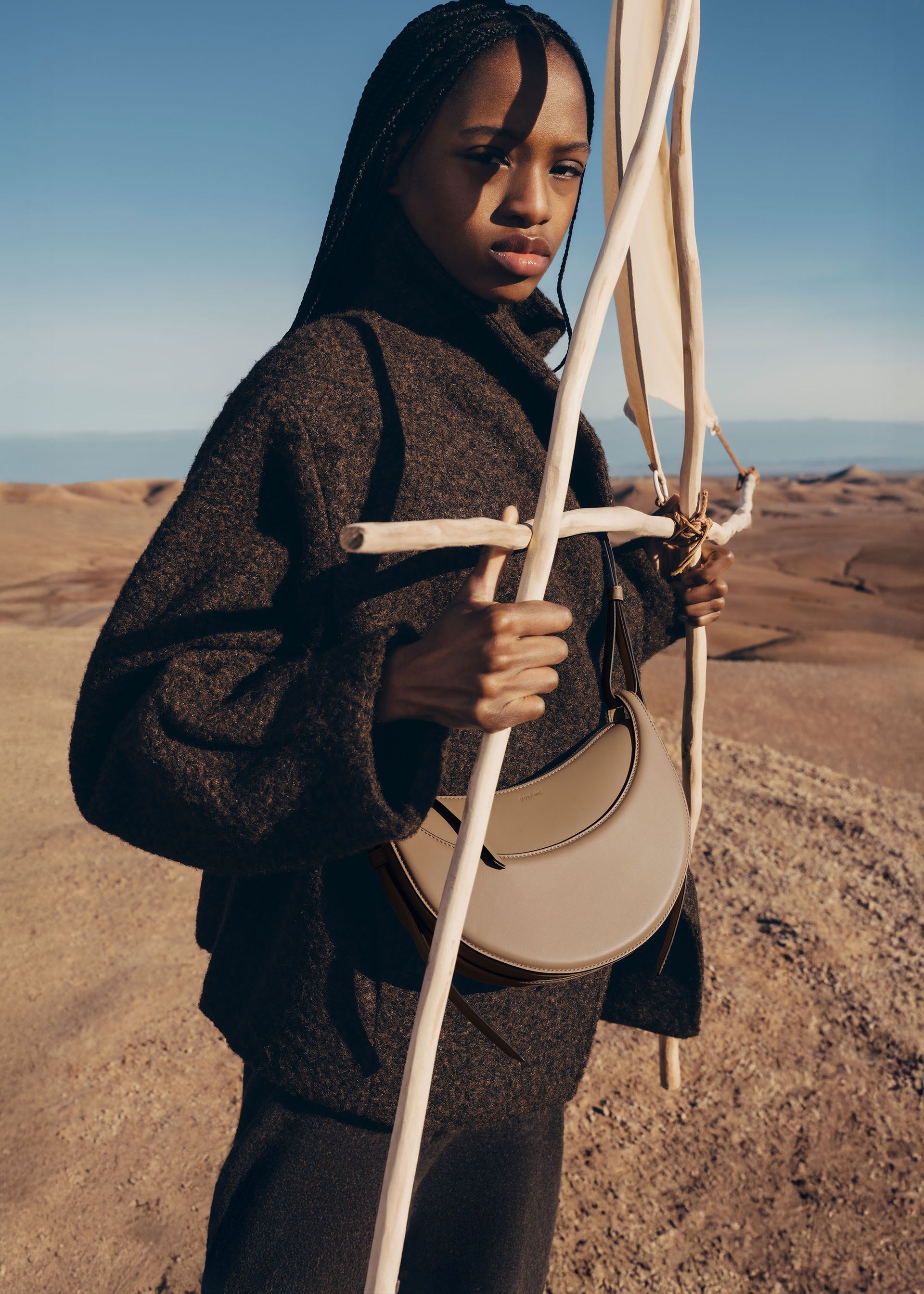 Numéro Dix - Tonerde Glattes Leder