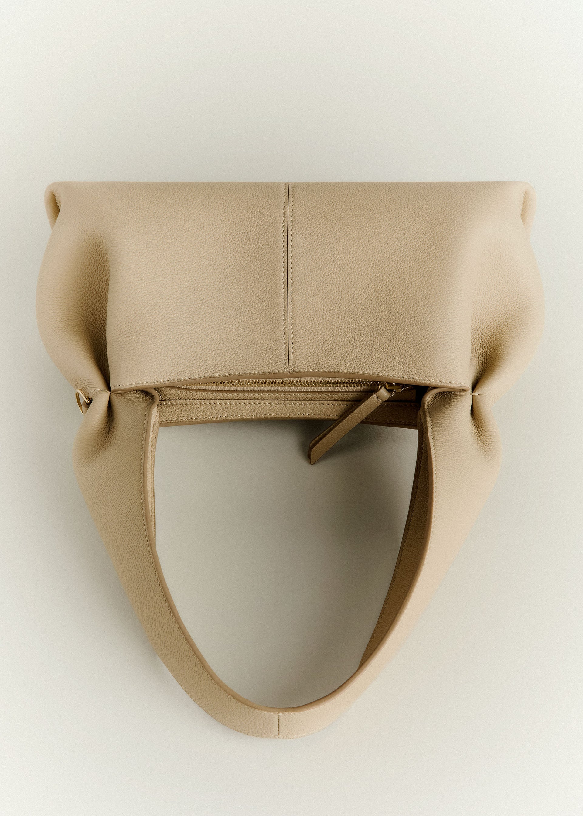 Numéro Neuf East West - Sand Genarbtes Leder