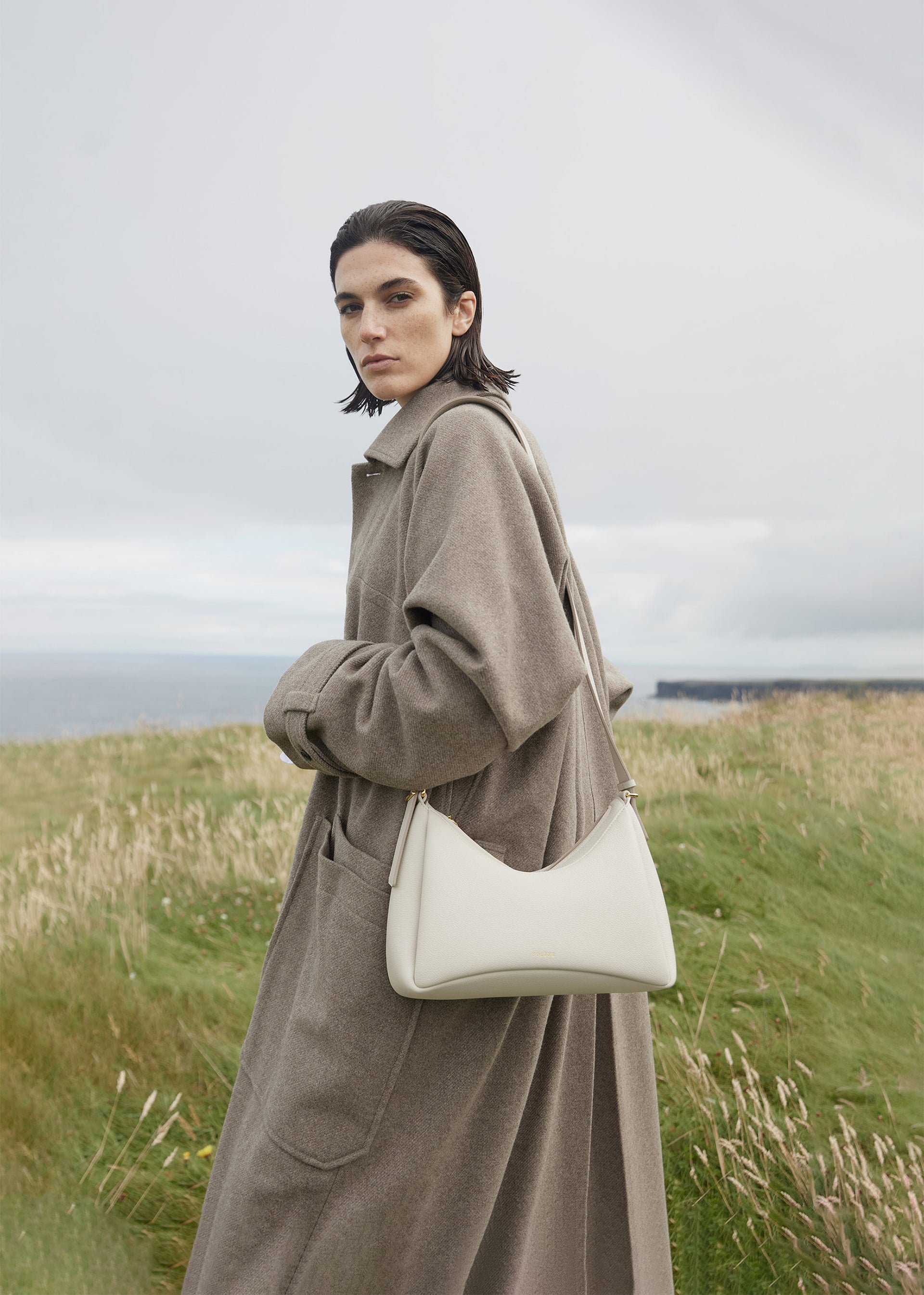 Umi - Kreide Genarbtes Leder