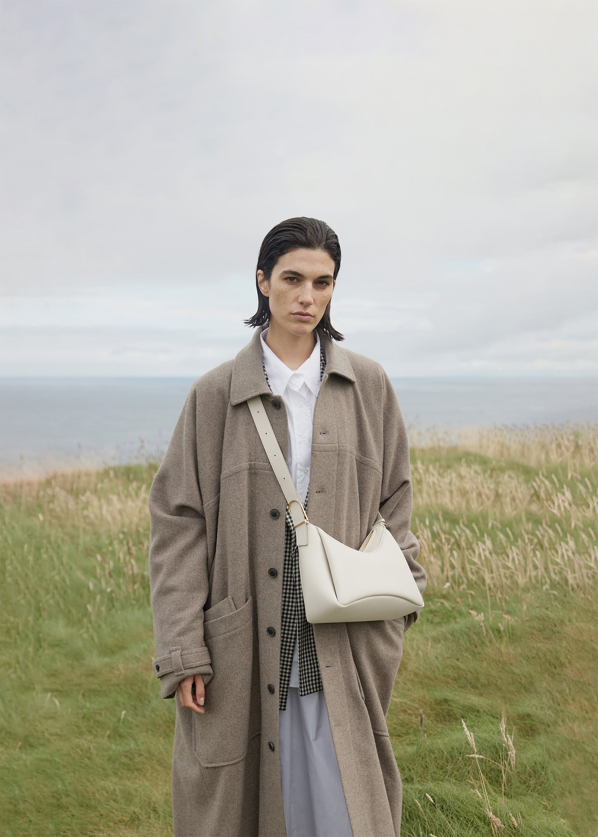 Umi - Kreide Genarbtes Leder