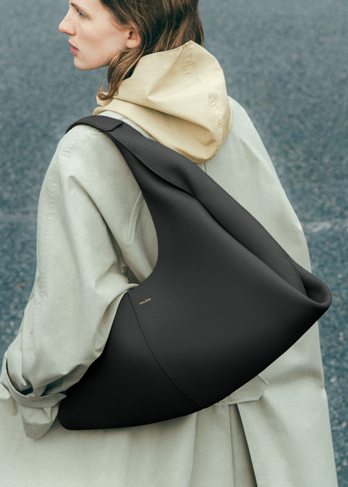 Shuldo - Schwarz Genarbtes Leder