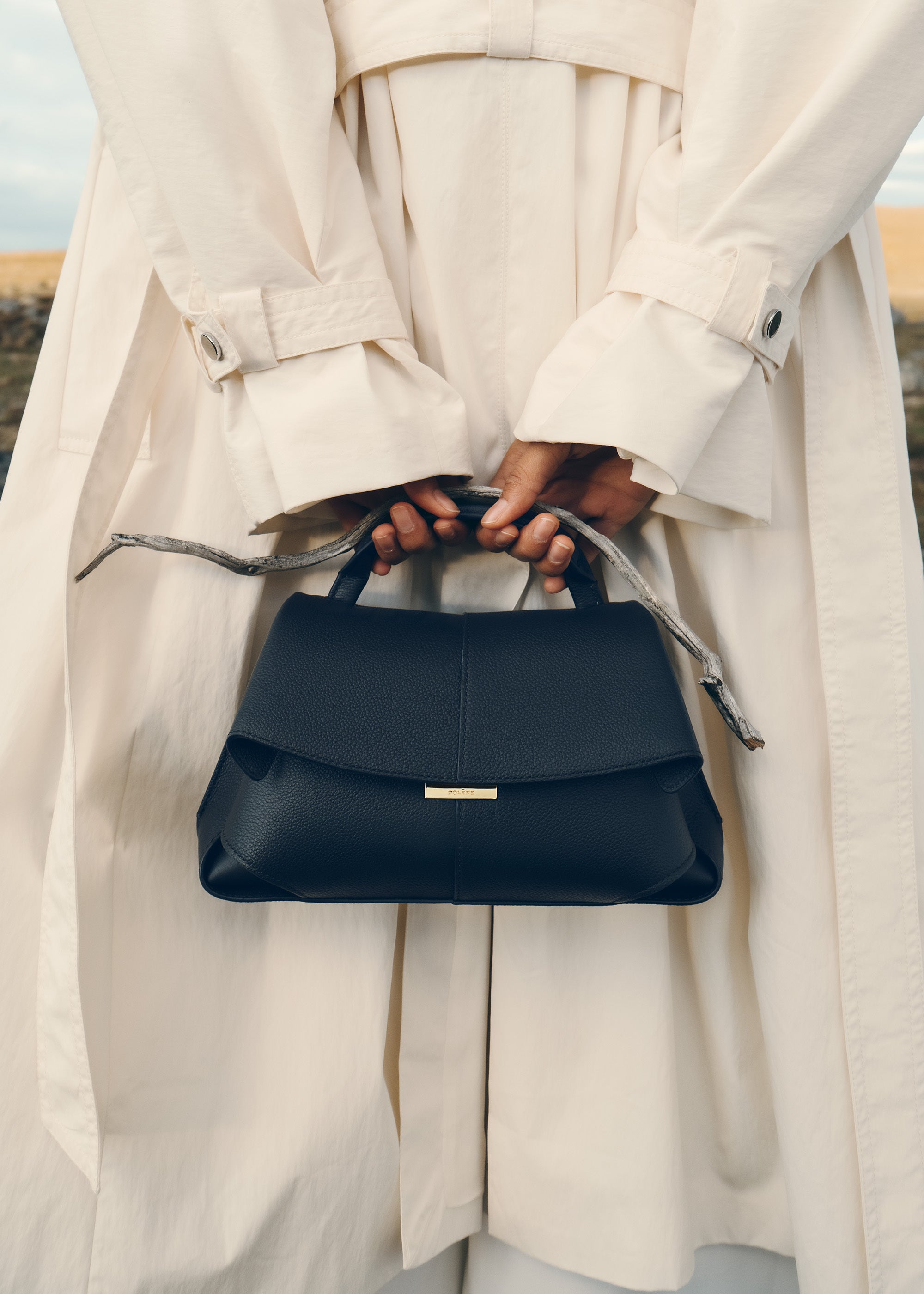 Polène | Sac - Numéro Neuf Mini - Kieselstein Genarbtes Leder