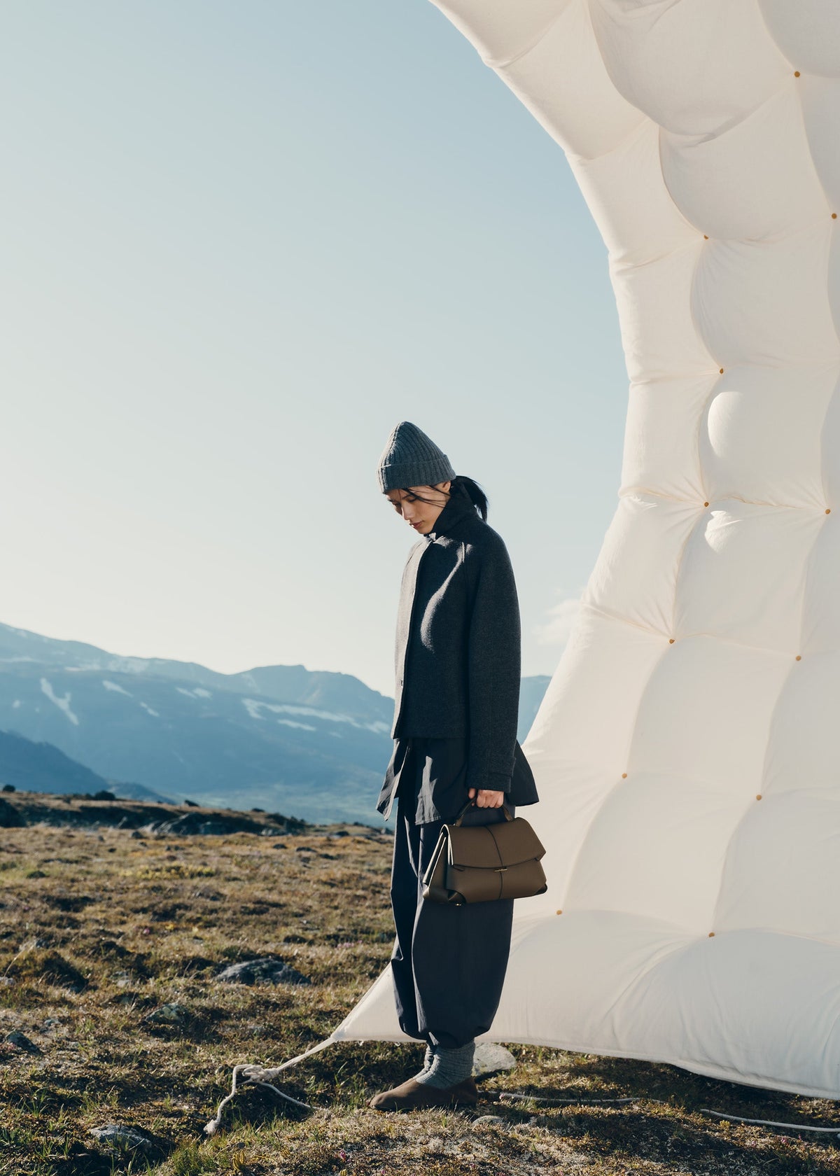 Mokki - Marron Glacé Genarbtes Leder