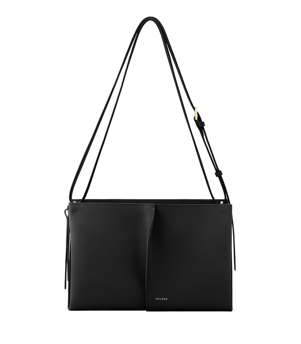 Boky - Schwarz Genarbtes Leder