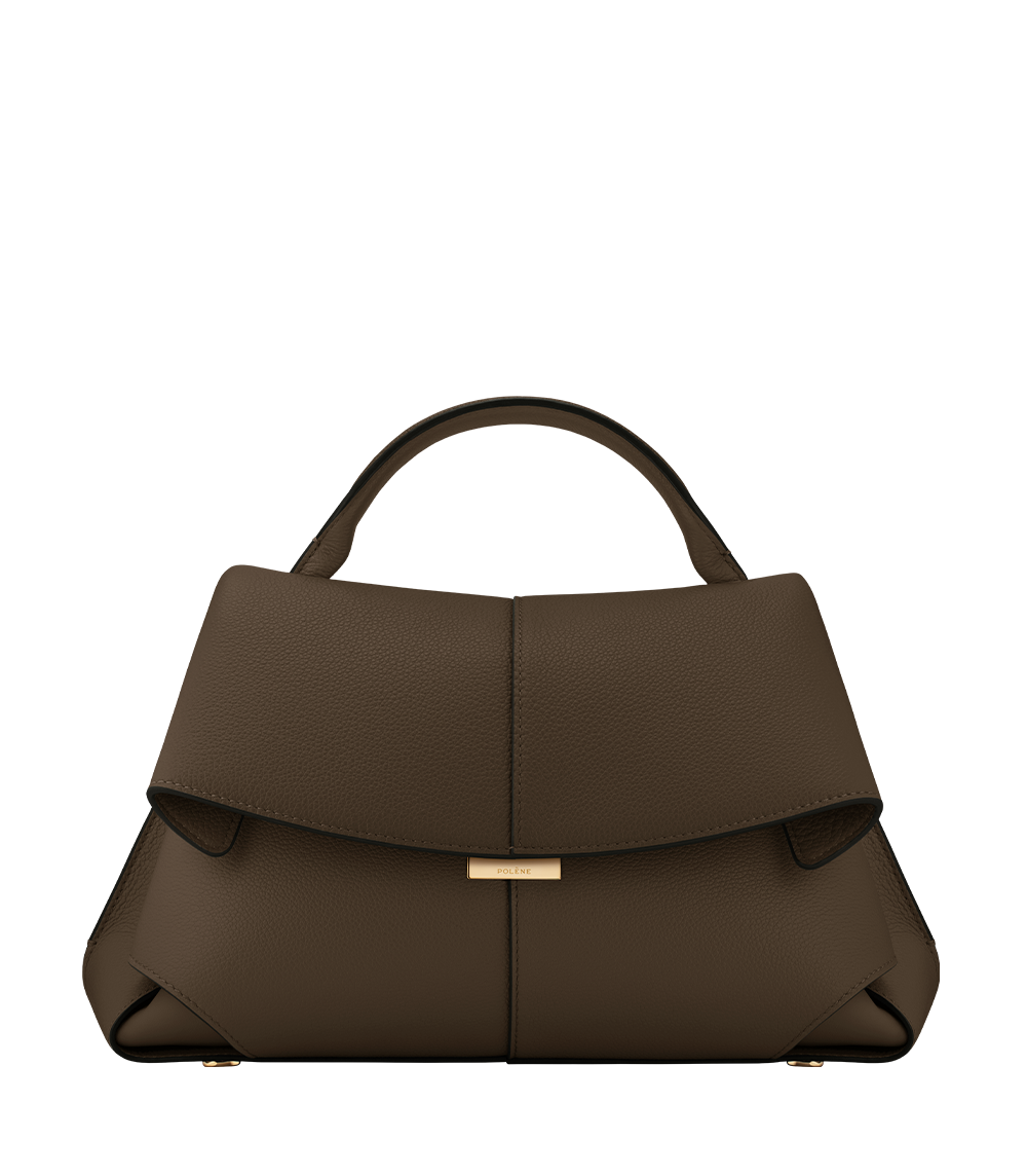 Mokki - Marron Glacé Genarbtes Leder