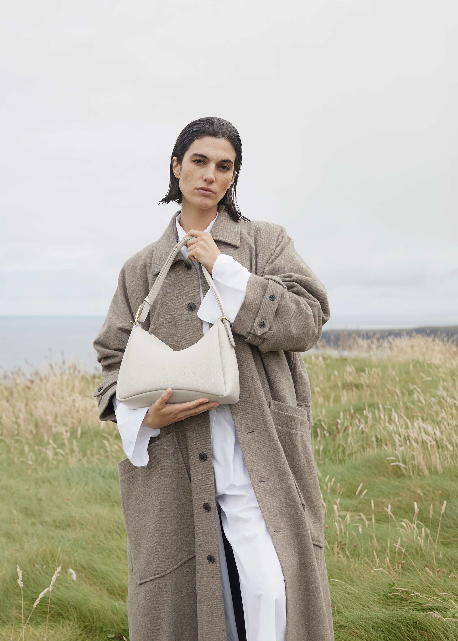 Umi - Kreide Genarbtes Leder