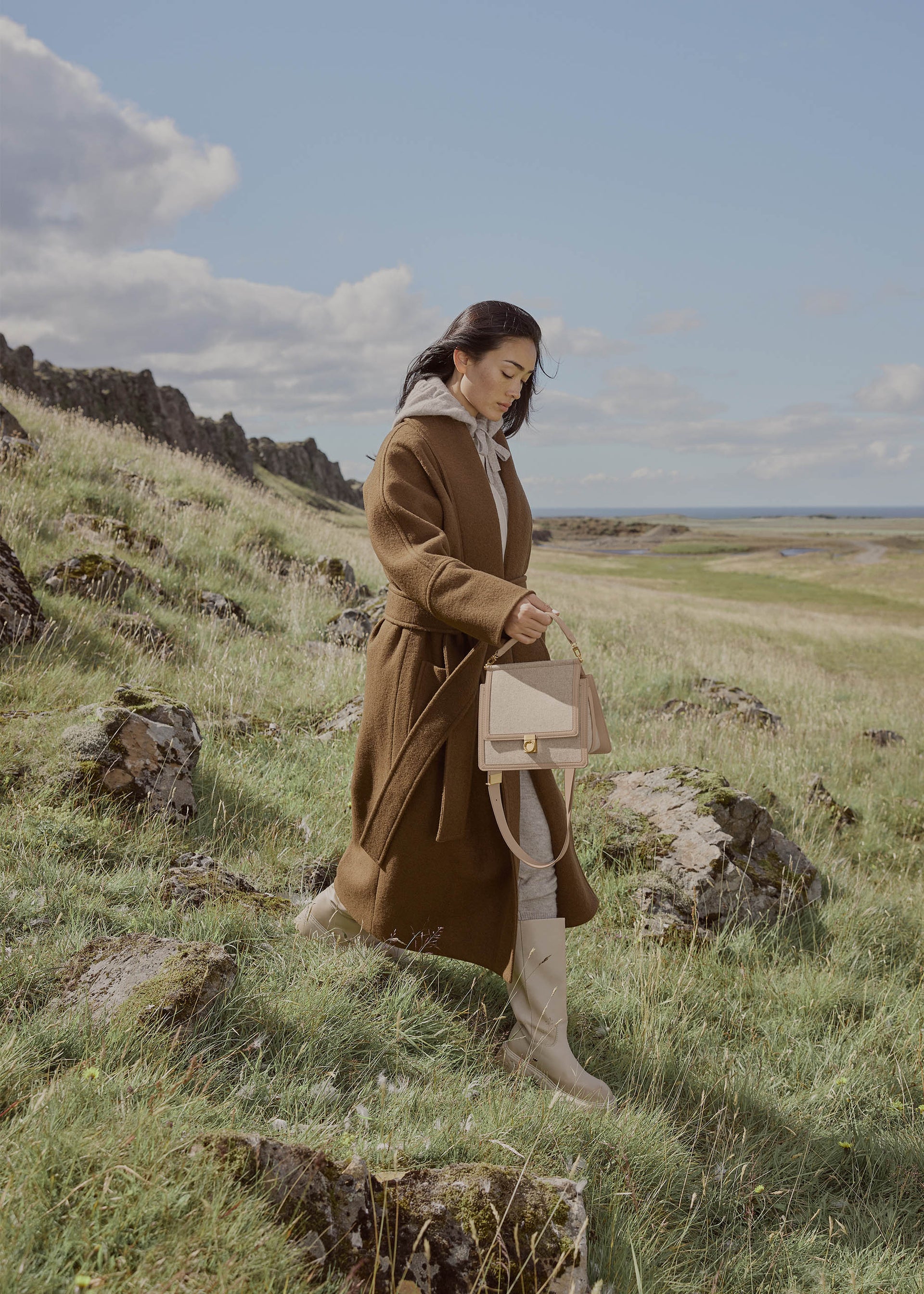 Numéro Sept - Canvas Duo Taupe